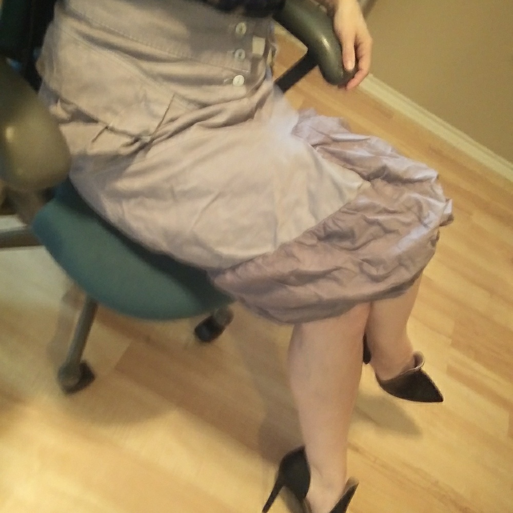 Marithe Francois? Denim like skirt